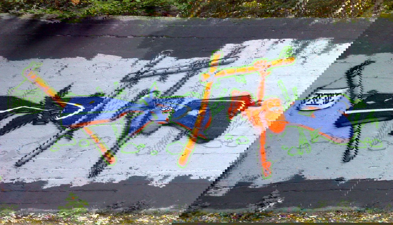 Graffiti Wall - Photo by Takoe - tako, amc, AMC (2013)