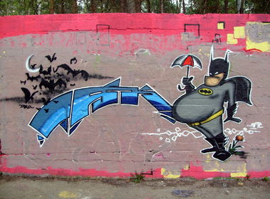 Graffiti Wall - Photo by Takoe - tako, amc, takoe (2014)