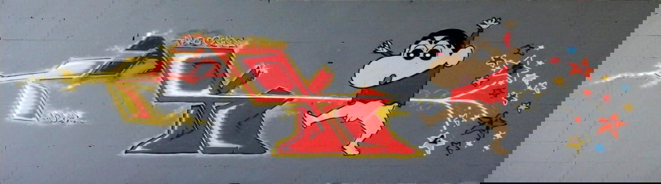 Graffiti Wall - Photo by Takoe - tako, amc, shin (2014)