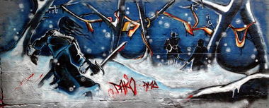 Graffiti Wall - Photo by Takoe - Tako, AMC, Takoe (2014)