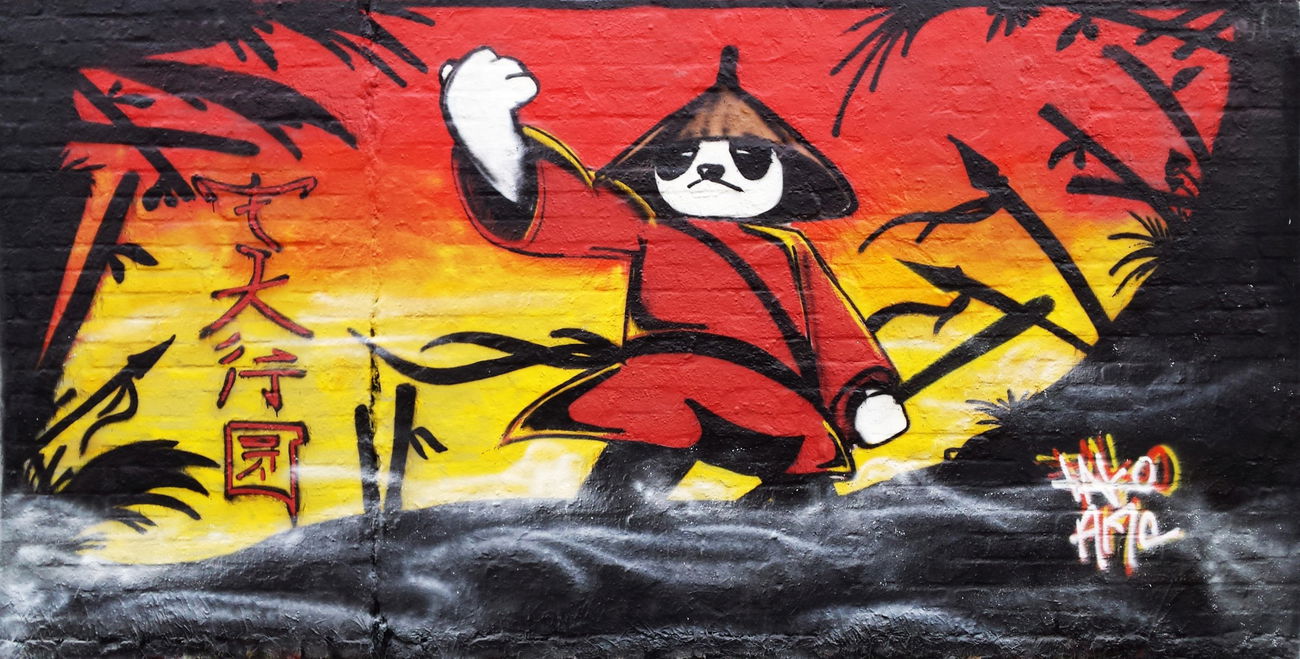 Graffiti Wall in Rummelsburg - Photo by Takoe - Tako, AMC, Takoe (2016)