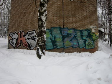 Graffiti Bombing - Photo by Tale (2015)