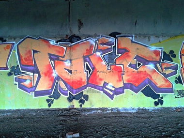 Graffiti Wall - Photo by Tale