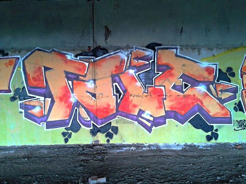 Graffiti Wall - Photo by Tale