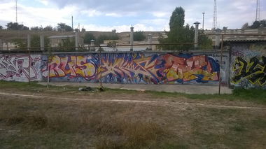 Graffiti Wall - Photo by Tale