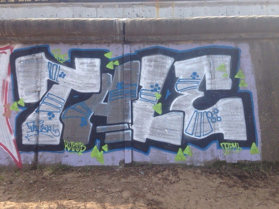 Graffiti Bombing - Photo by Tale