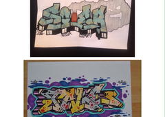 Graffiti Sketch - Photo by Tale