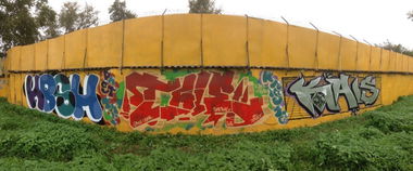 Graffiti Wall - Photo by Tale