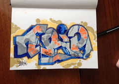 Graffiti Sketch - Photo by Tale