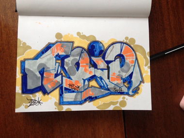 Graffiti Sketch - Photo by Tale