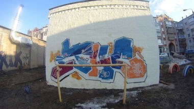 Graffiti Wall - Photo by Tale