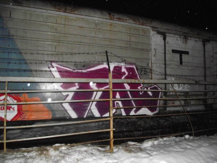 Graffiti Train - Photo by Talerone - tale