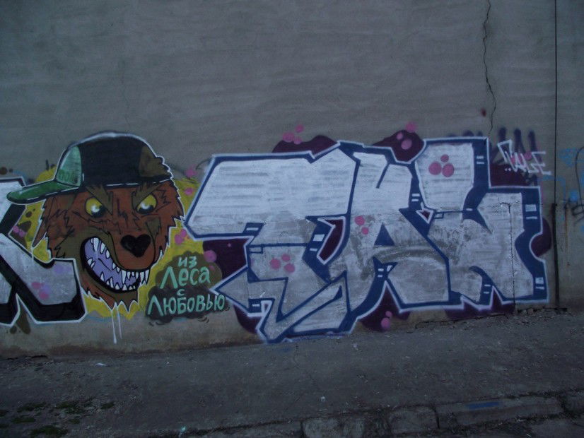 Graffiti Bombing - Photo by Talerone - tale