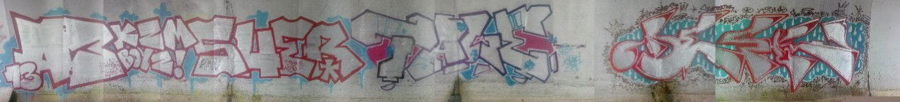 Graffiti Wall - Photo by Talerone - azek, sher, tale (2013)
