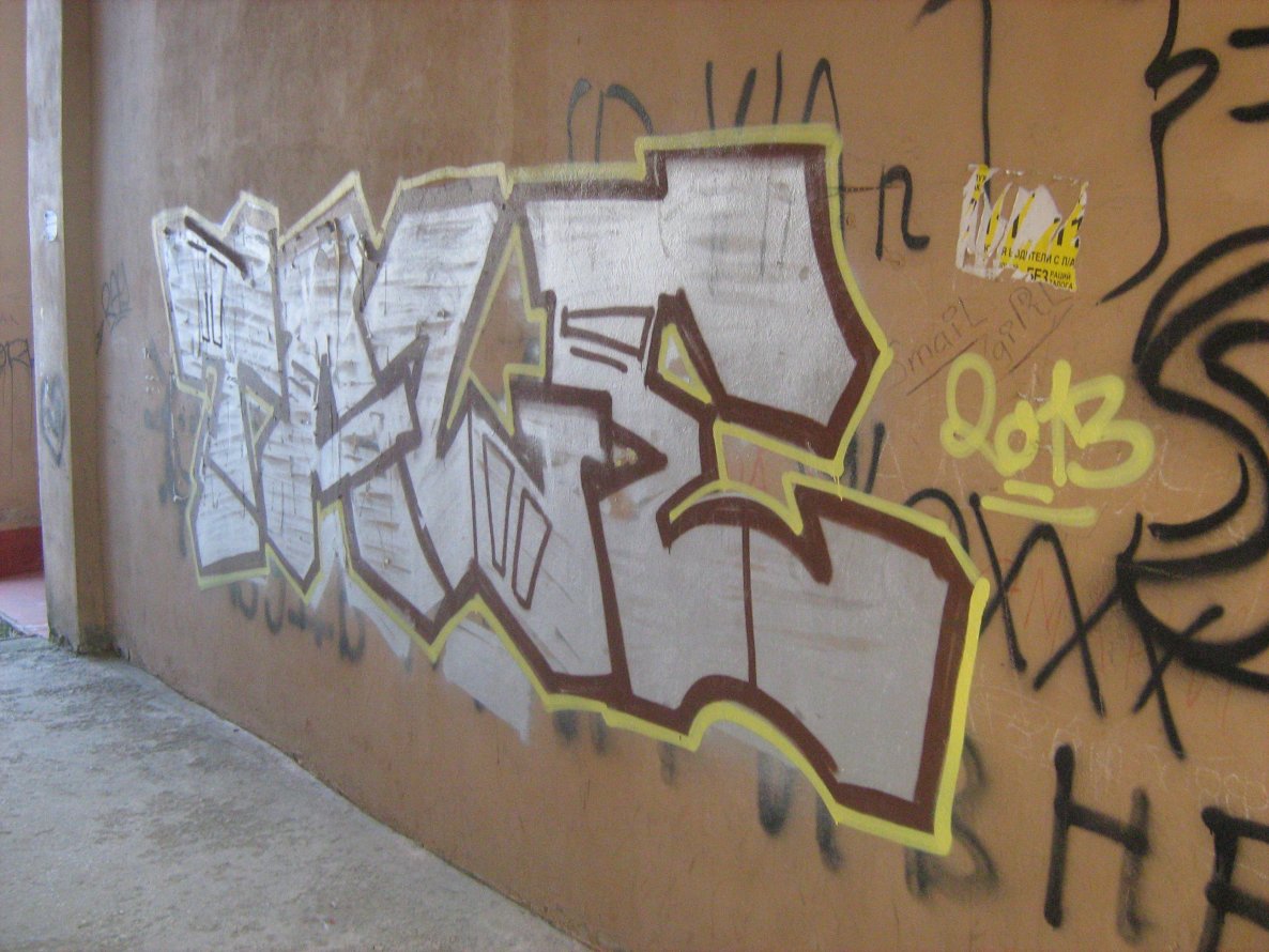 Graffiti Bombing - Photo by Talerone