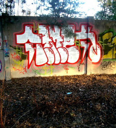 Graffiti Wall - Photo by Tamek - tamek, thef, cpg (2009)