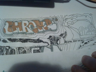 Graffiti Sketch - Photo by Tamek - koms (2004)