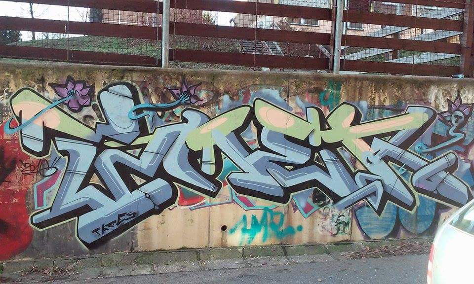 Graffiti Wall - Photo by Tamer970 - graffiti, wall, paint (2015)