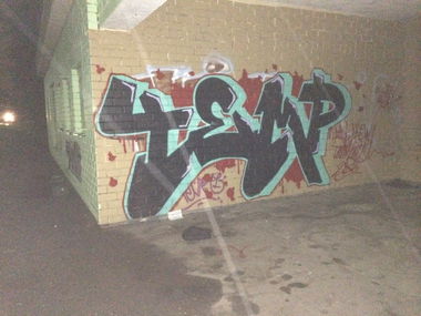 Graffiti Wall - Photo by Tampalasc