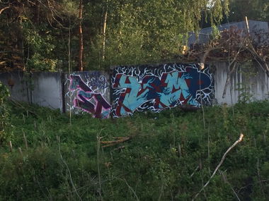 Graffiti Wall - Photo by Tampalasc