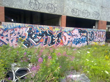 Graffiti Wall - Photo by Tampalasc