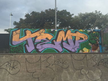 Graffiti Wall - Photo by Tampalasc