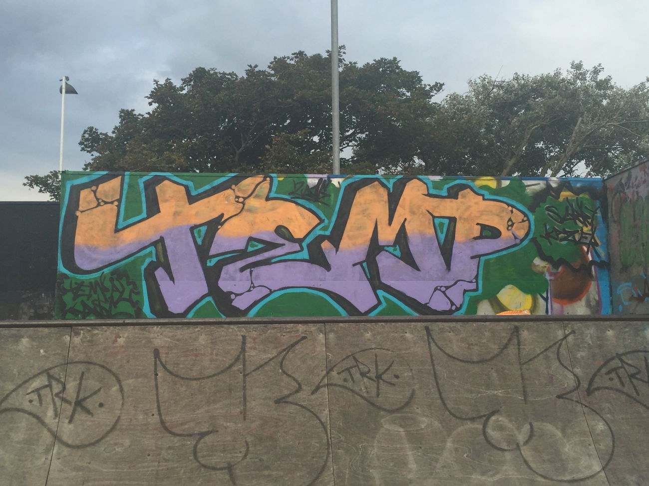 Graffiti Wall - Photo by Tampalasc