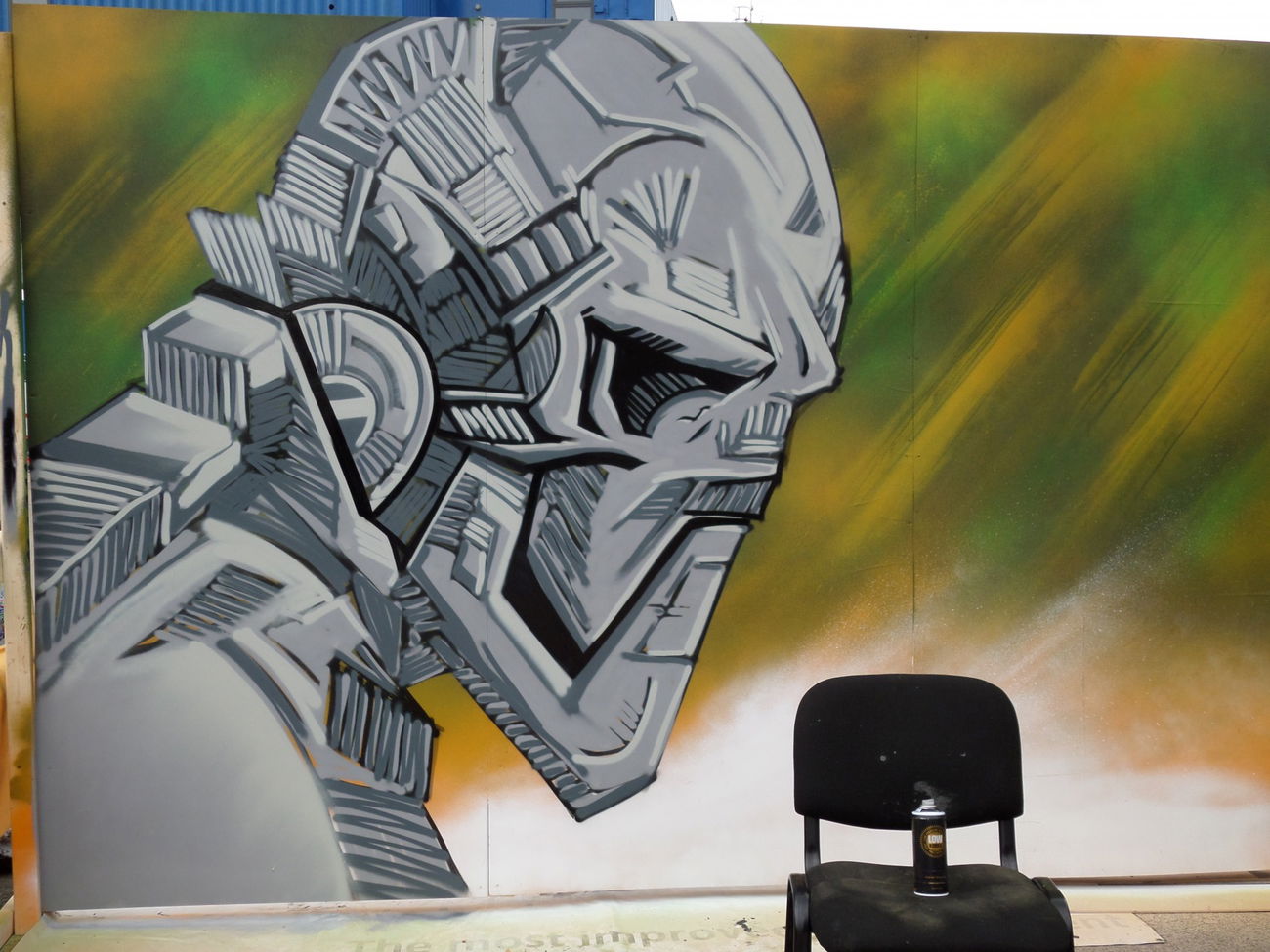 Graffiti Wall in London docklands - Photo by Tamz (2014)