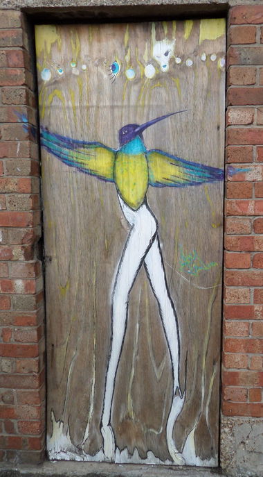 Graffiti Wall in London docklands - Photo by Tamz (2014)