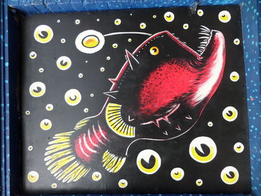 Graffiti Wall in London docklands - Photo by Tamz