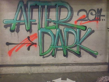 Graffiti Wall in London - Photo by TangoBastard - Roid, Roids, MSK (2014)