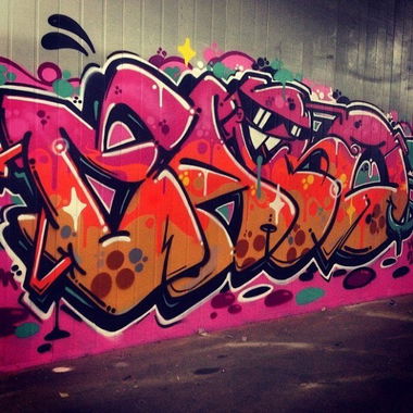 Graffiti Wall in London - Photo by TangoBastard - Earo, T.17, T17 (2014)