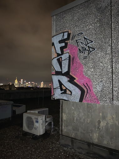 Graffiti Bombing in Frankfurt - Photo by Tank069