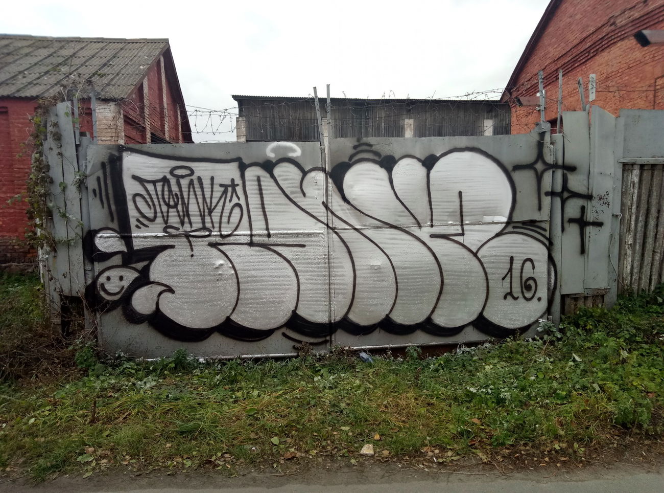 Graffiti Bombing - Photo by Tank27 - throws