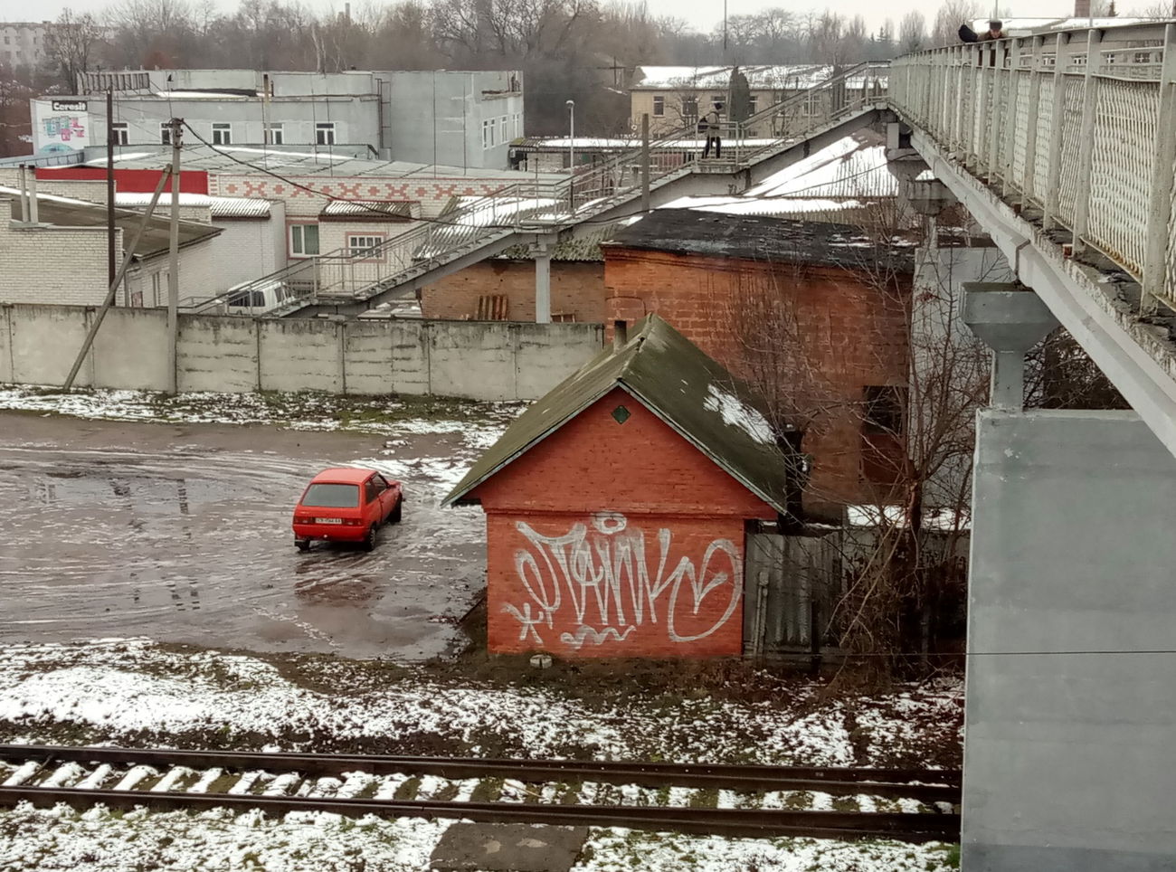 Graffiti Bombing - Photo by Tank27 - handstyles