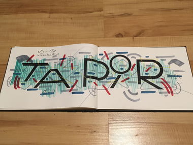 Graffiti Sketch - Photo by Tapir53 - TapirBOR