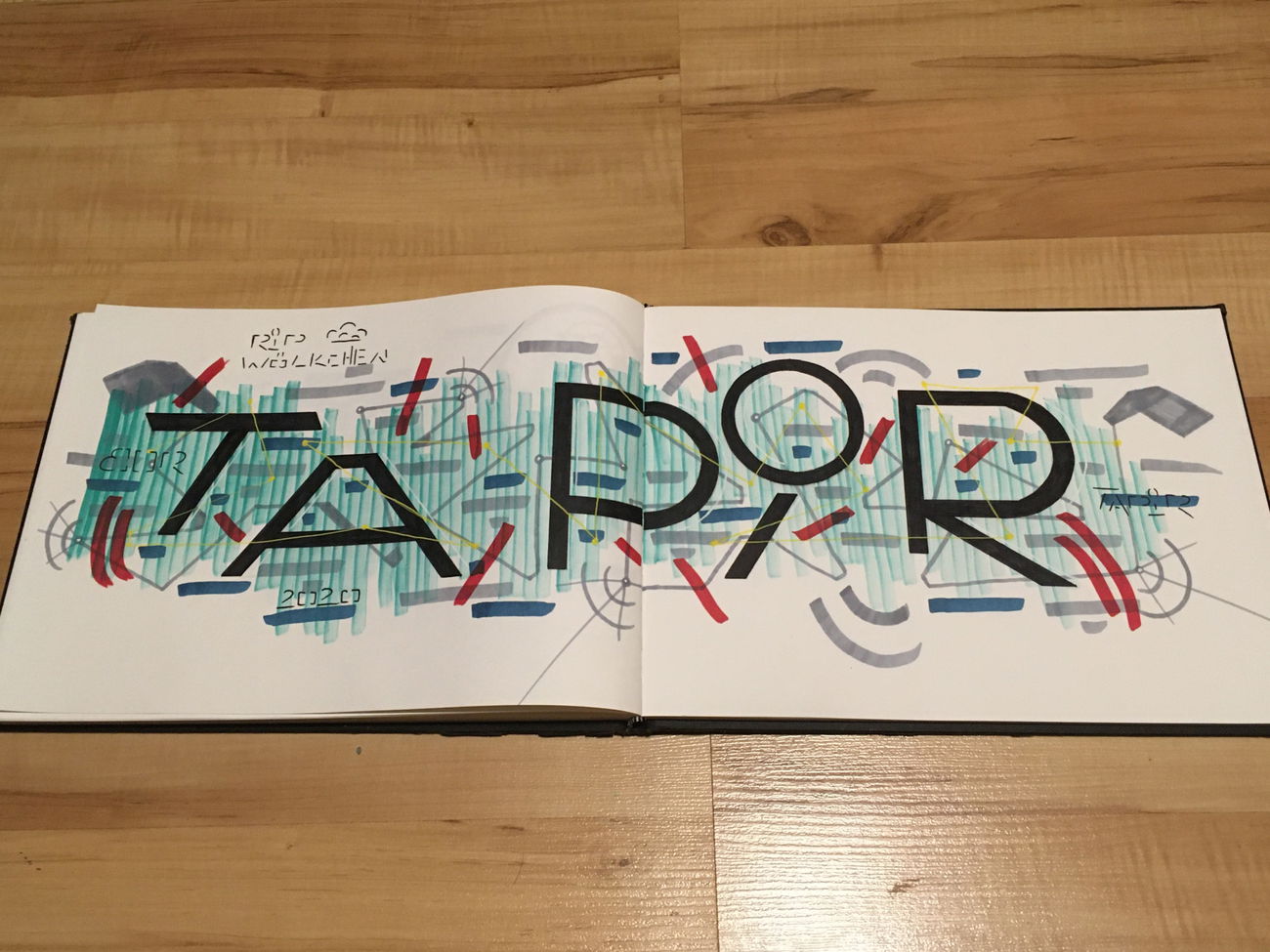 Graffiti Sketch - Photo by Tapir53 - TapirBOR