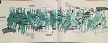 Graffiti Sketch - Photo by Tapir53 - TapirBOR