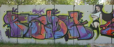 Graffiti Wall - Photo by TatraCityKidZ - Flaish, Pigsl (2013)