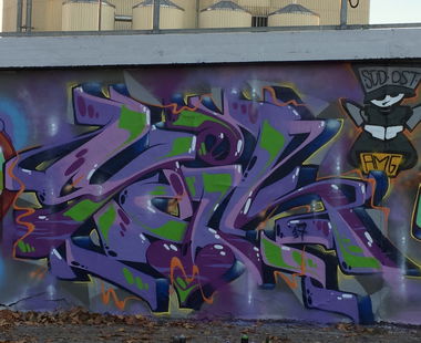 Graffiti Wall - Photo by TatraCityKidZ - Saik, Erfurt (2017)