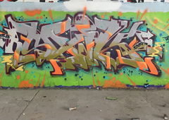 Graffiti Wall - Photo by TatraCityKidZ - Saik, Tck, AMG (2017)