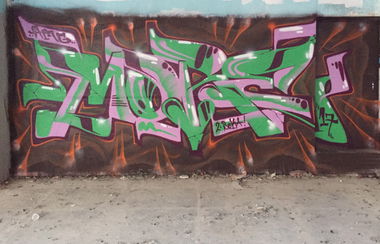 Graffiti Wall - Photo by TatraCityKidZ - More, Saik, Erfurt (2017)