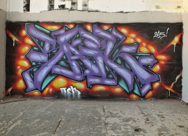 Graffiti Wall - Photo by TatraCityKidZ - Saik, Erfurt (2015)