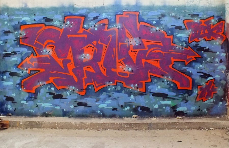 Graffiti Wall - Photo by TatraCityKidZ - Cruz, Erfurt (2014)