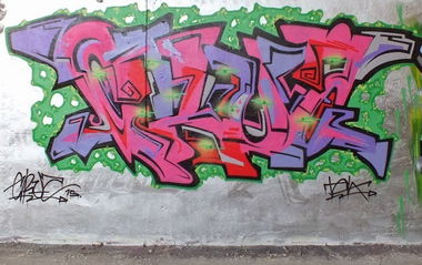 Graffiti Wall - Photo by TatraCityKidZ - Crus, Erfurt (2015)