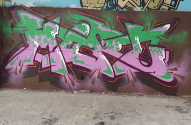 Graffiti Wall - Photo by TatraCityKidZ - More, Crus, Erfurt (2017)