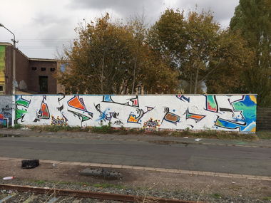 Graffiti Wall - Photo by TatraCityKidZ - Unity, Tck, Efu (2017)