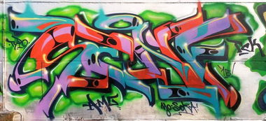 Graffiti Wall - Photo by TatraCityKidZ - Senf, Saik, Erfurt (2016)