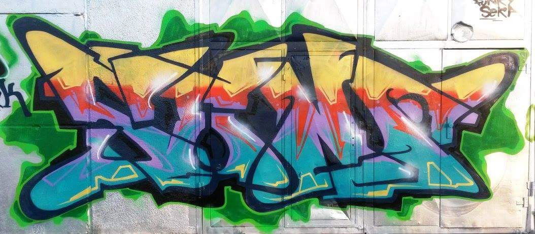 Graffiti Wall - Photo by TatraCityKidZ - Senf, Crus, Erfurt (2016)