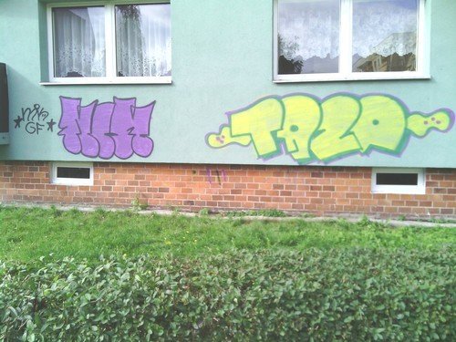 Graffiti Bombing in Police - Photo by Tazik1 - ft., nikow
